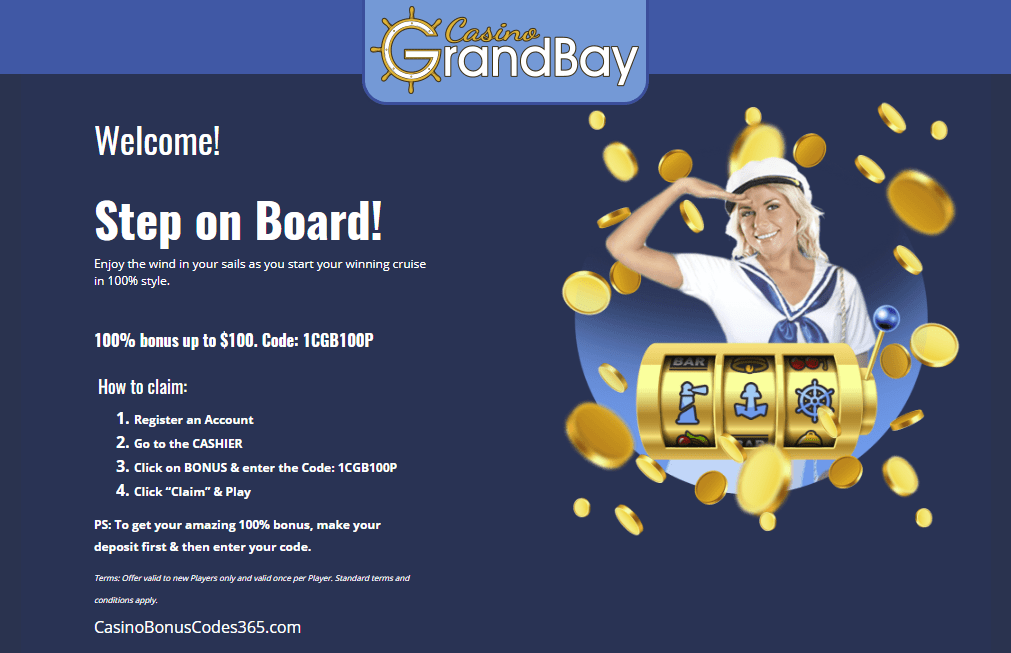 Grand bay casino bonus codes 2018